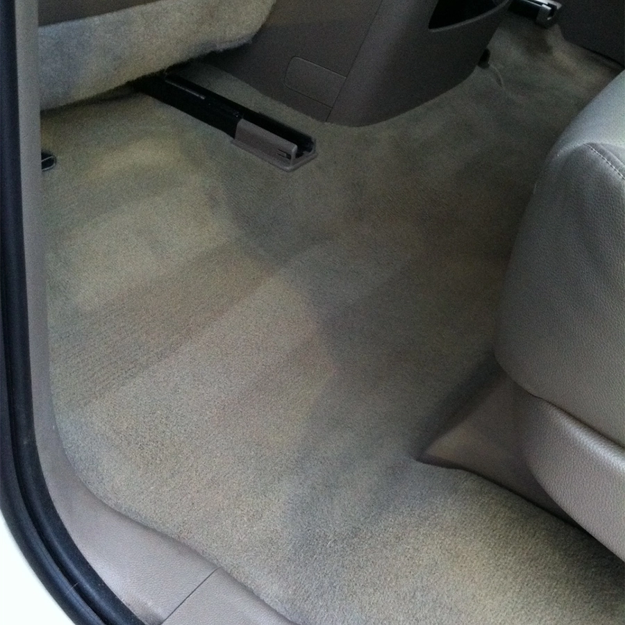 Vehicle Carpet Stain Removal