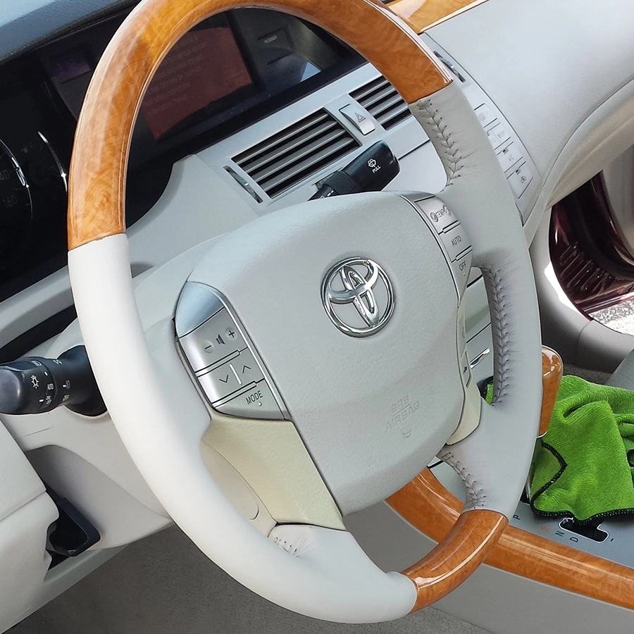 Steering Wheel Fabric Repair